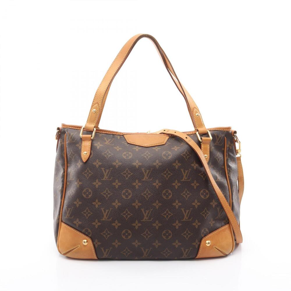 Louis Vuitton Estrella Monogram Tote Bag Canvas Leather Brown